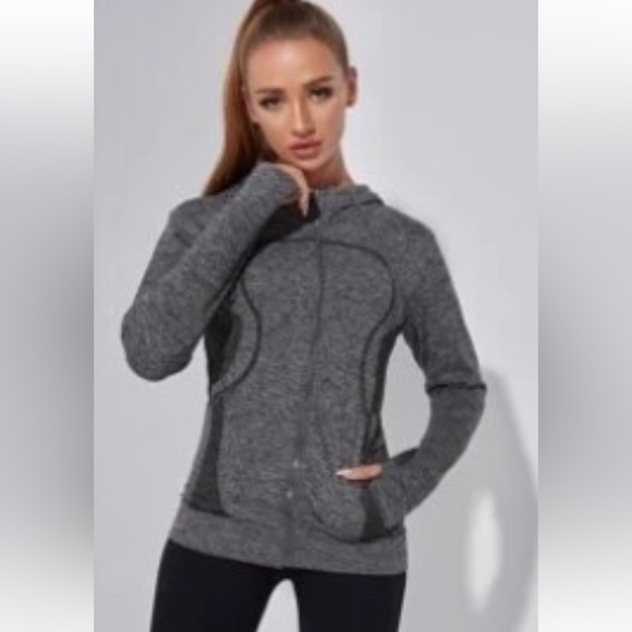 Tops - Grey athletic “define” jacket